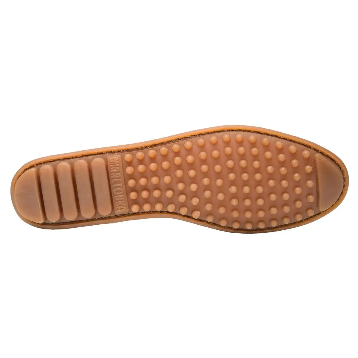 Minnetonka Deerskin Kilty Hardsole - Womens Moccasin