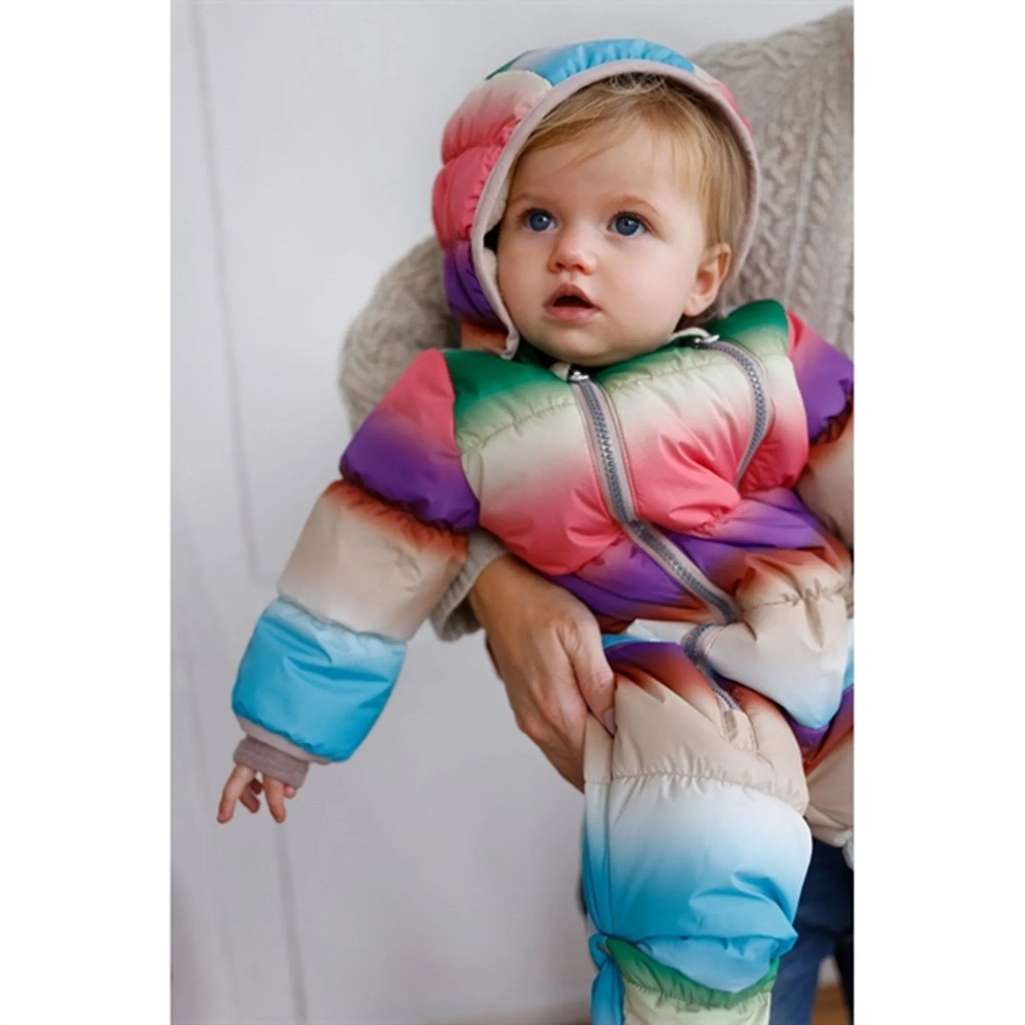 Molo Rainbow Magic Hebe Baby Snowsuit