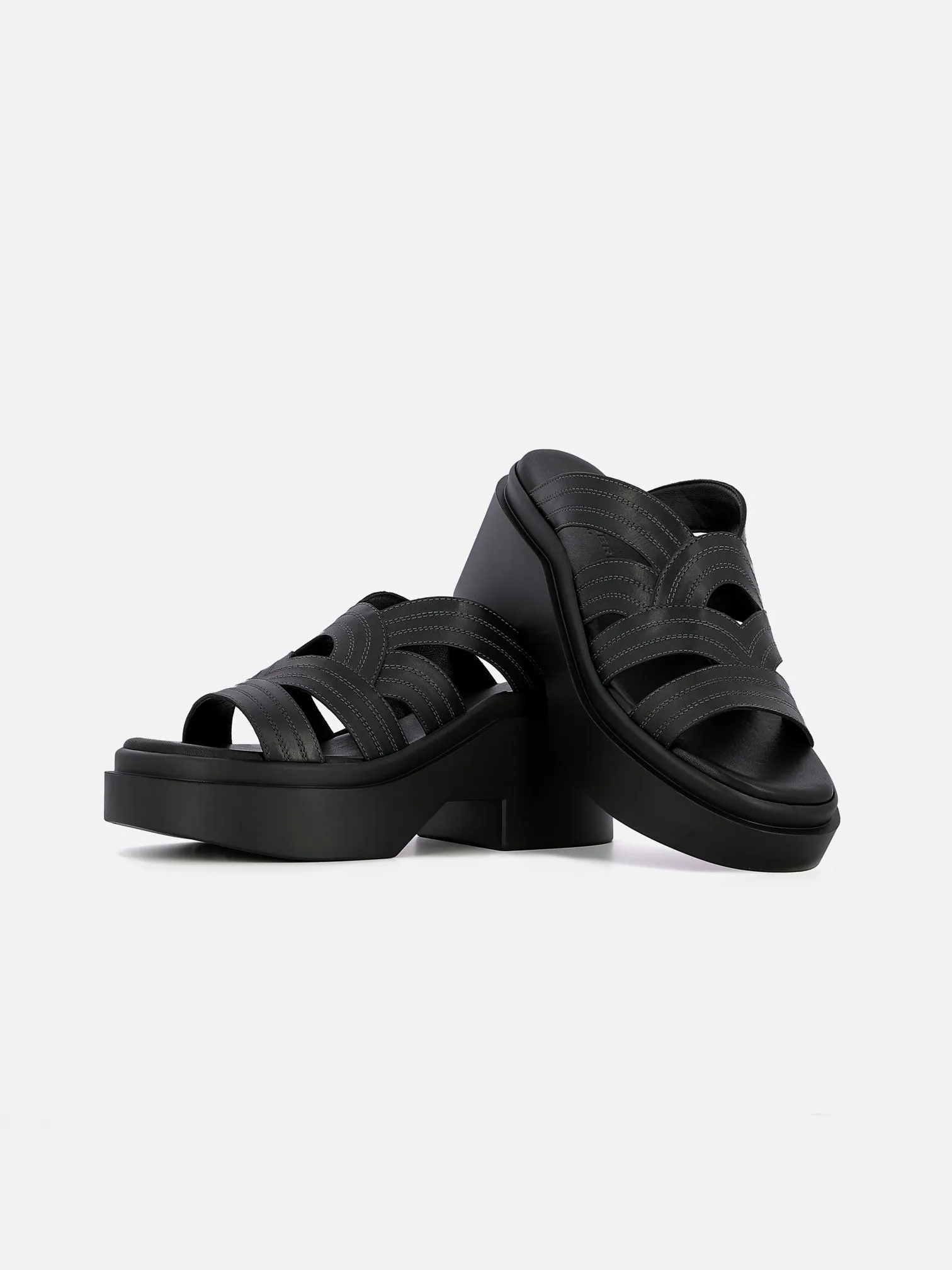 NEJI, smooth calfkin black || OUTLET