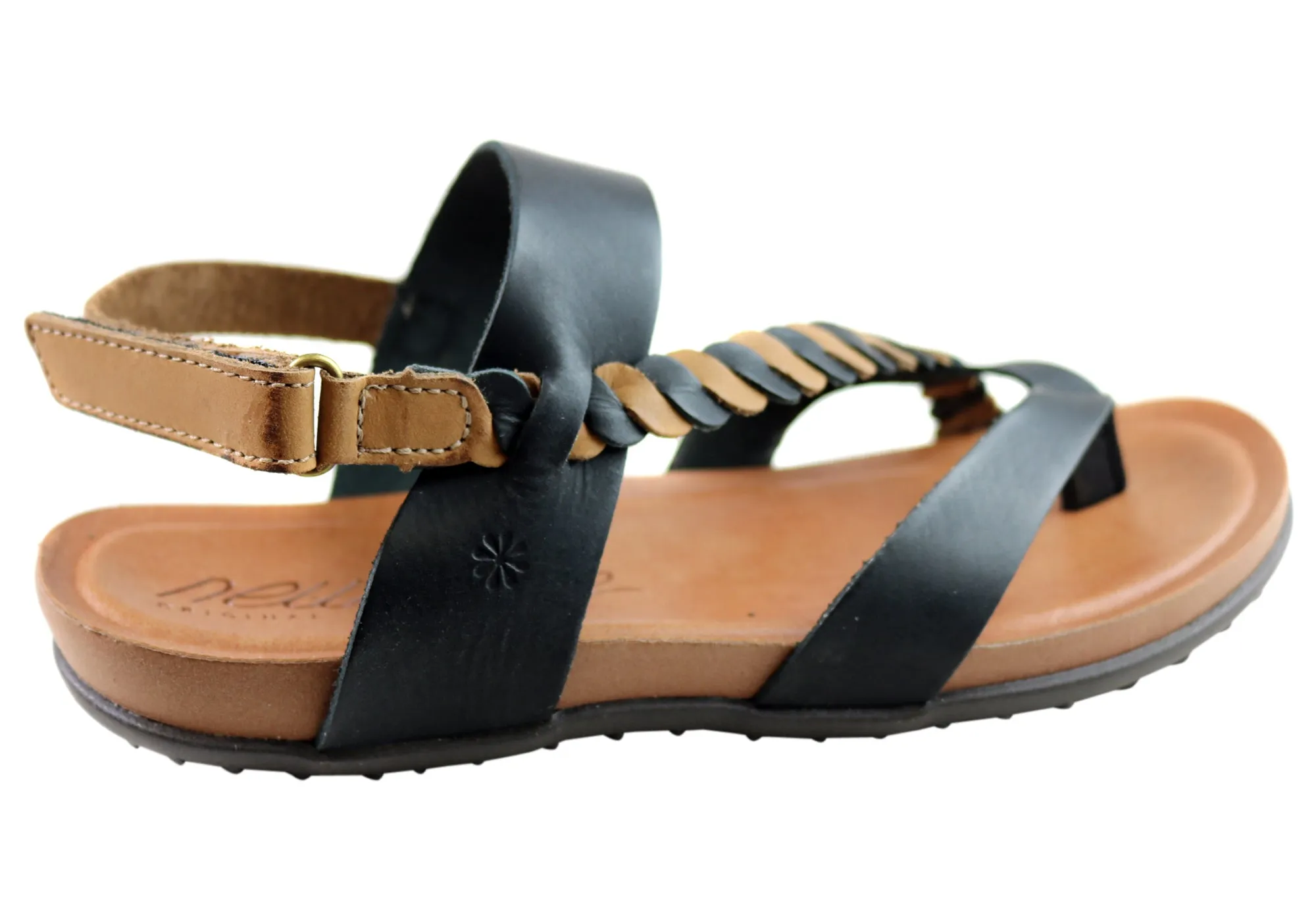 New Face Retreat Womens Comfortable Leather Sandals Made In Brazil