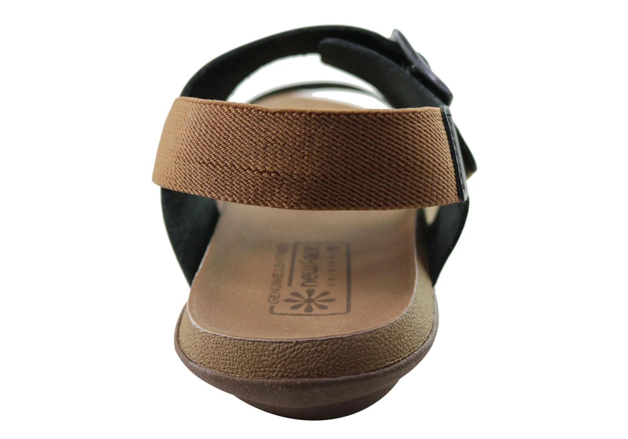 New Face Tasha Womens Comfortable Leather Sandals Made In Brazil