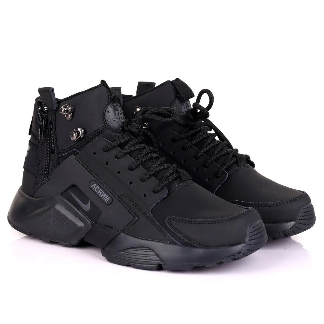 NK Huarache Ultra Acrnm All Black Sneakers