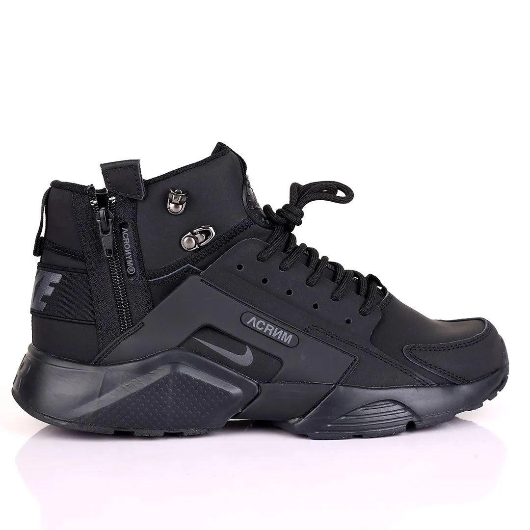 NK Huarache Ultra Acrnm All Black Sneakers