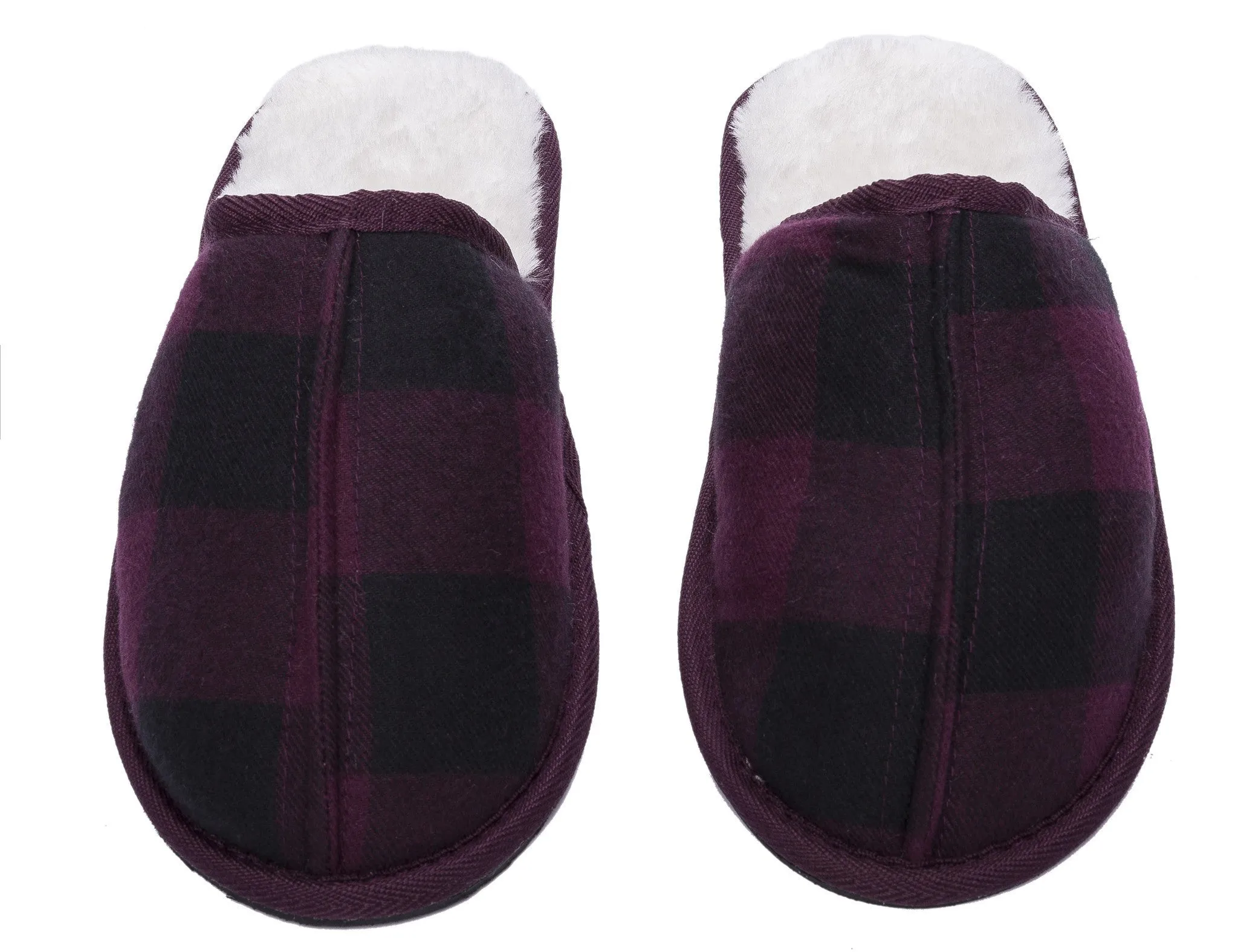 Noble Mount Men's Premium Flannel Clog Slipper