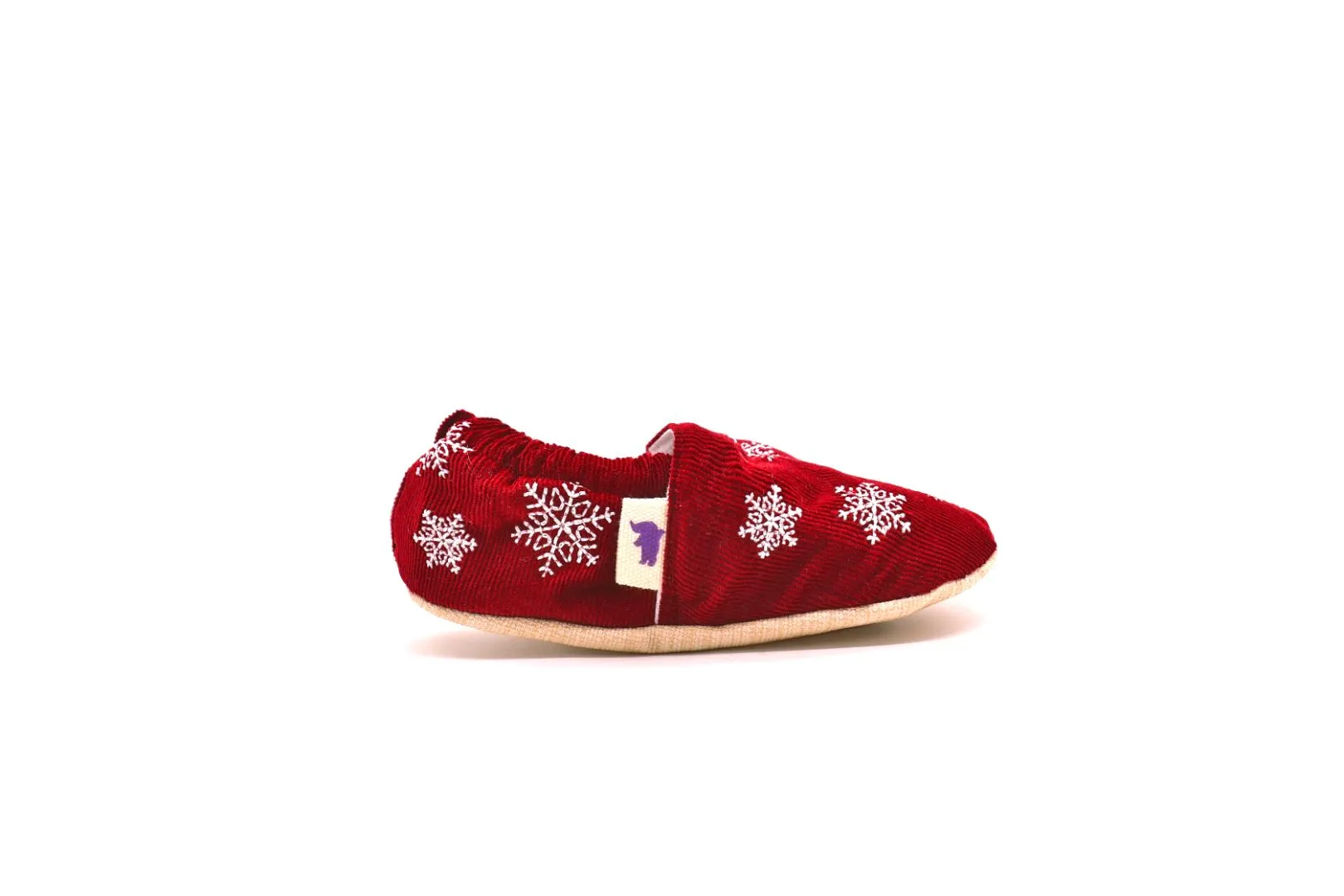 Non-Slip Moccasins - Velvet Christmas