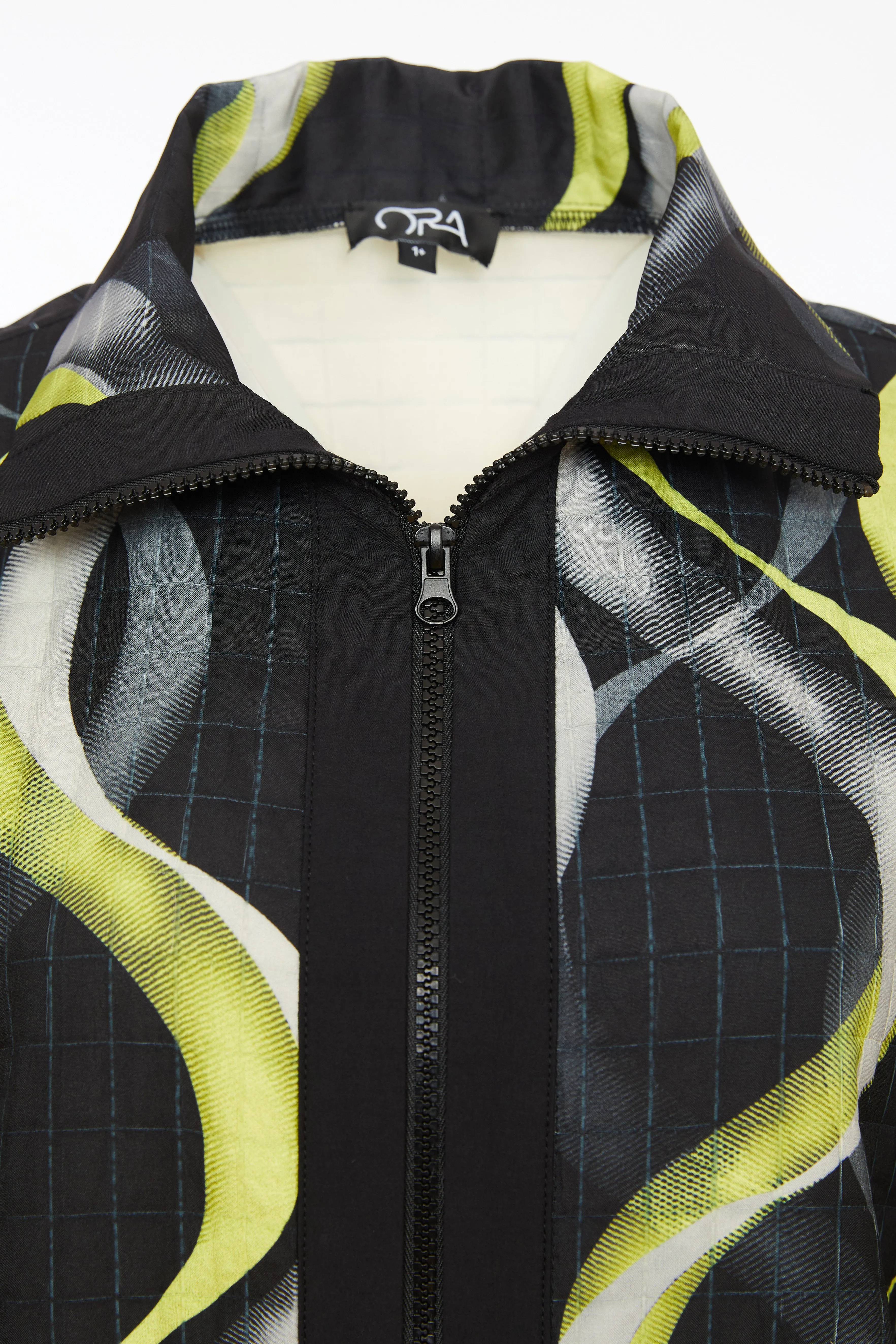 Ora Lime Swirl Jacket