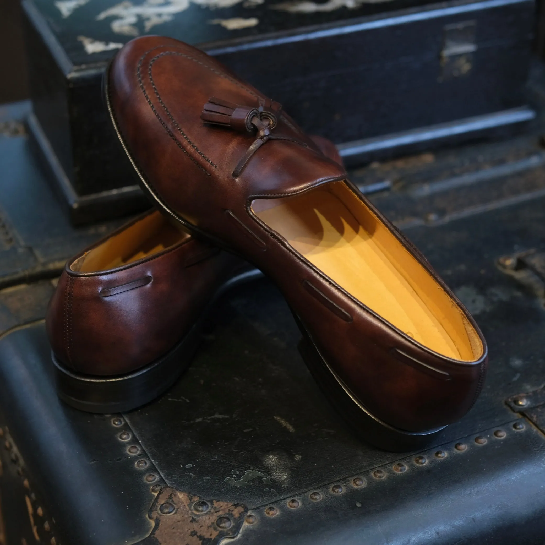 Oriental Shoemaker Calf Blackwell 2 Tassel Loafer