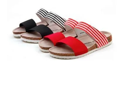 Pin Stripe Ladies Sandals