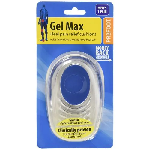 Profoot Gelmax Men Cushion Heel Silicone Pad