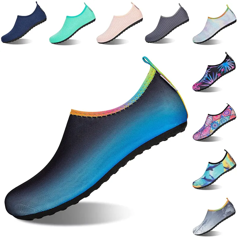 Quick Dry Aqua Water Socks - Barefoot Swim Shoes