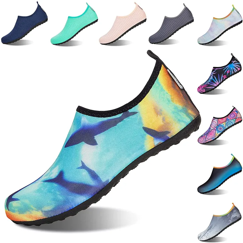 Quick Dry Aqua Water Socks - Barefoot Swim Shoes