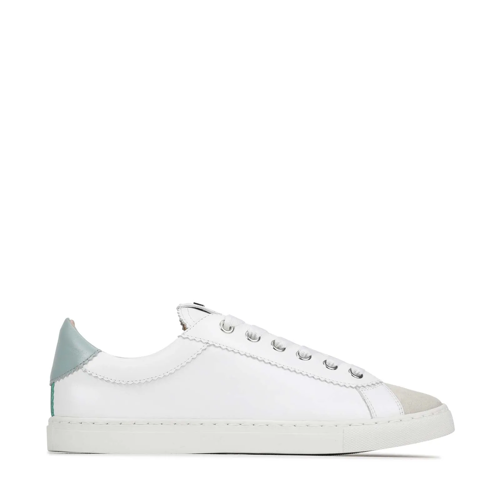 RAFAELLA LEATHER SUEDE SNEAKERS