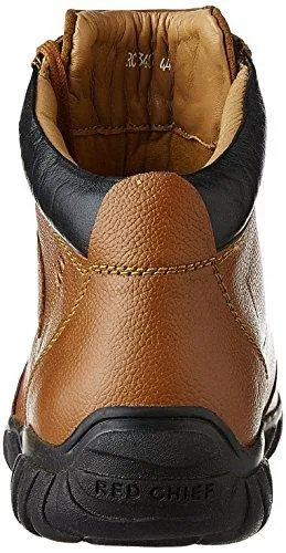 Red Chief Men's Glassy Tan Leather Boots - 10 UK/India (44.5 EU)(RC3403 287)