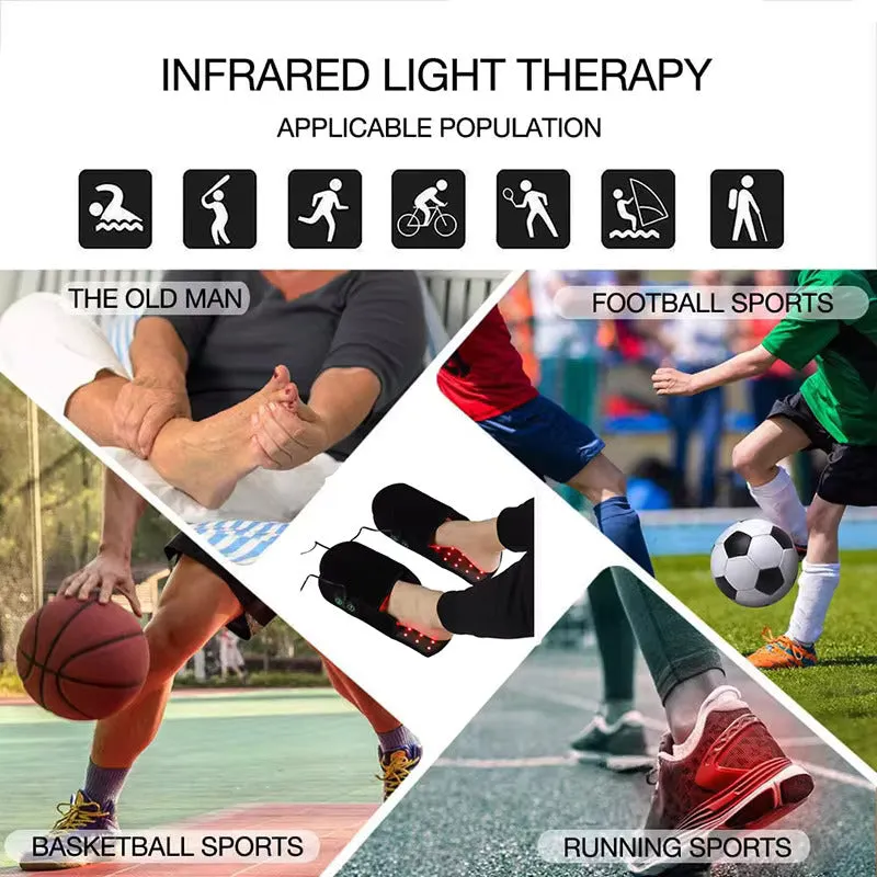 Red Light Therapy Slippers for Foot Pain Relief | Ortho Joint Relief