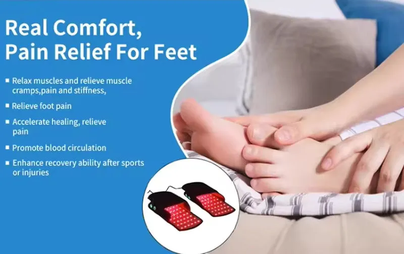 Red Light Therapy Slippers for Foot Pain Relief | Ortho Joint Relief