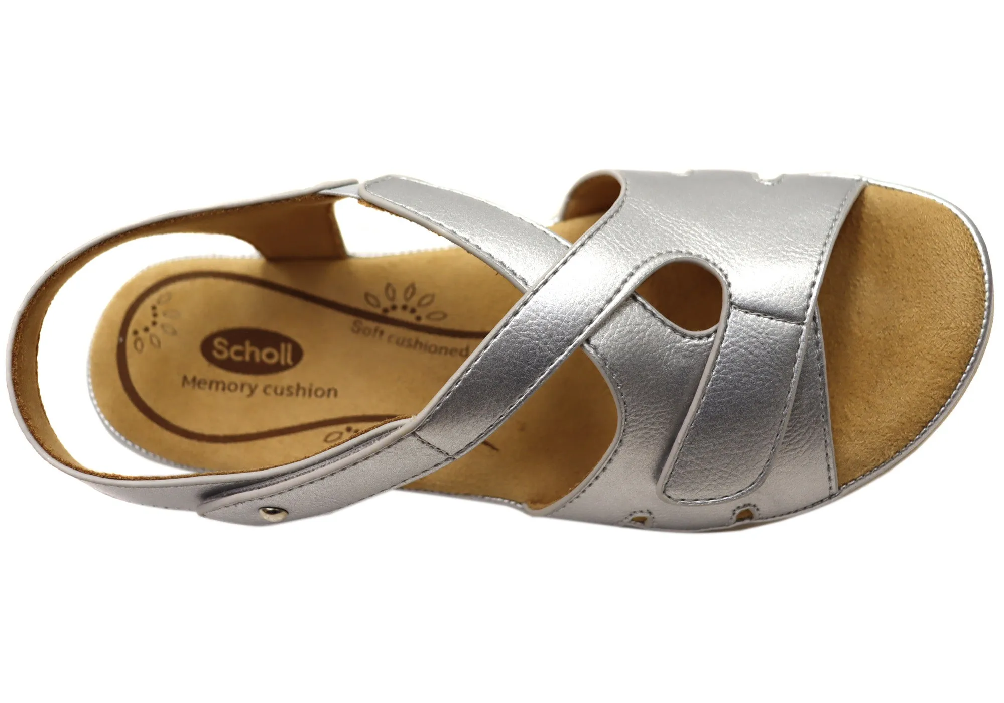 Scholl Orthaheel Casey Womens Comfortable Sandals