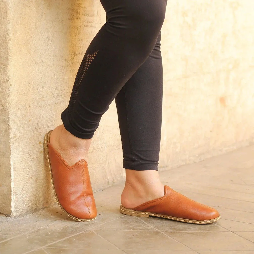 Sheepskin Antique Brown Women's Slippers