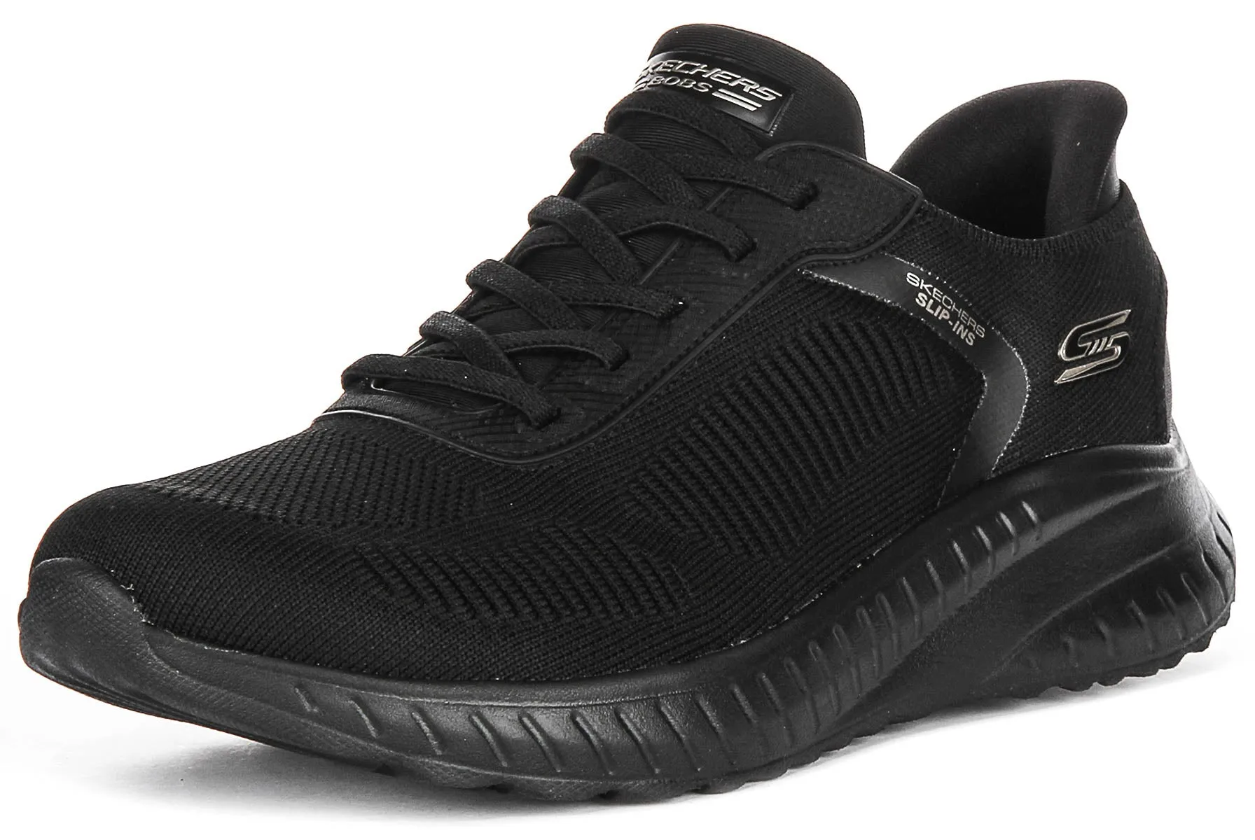 Skechers Bobs Sport Squad In Black For Women