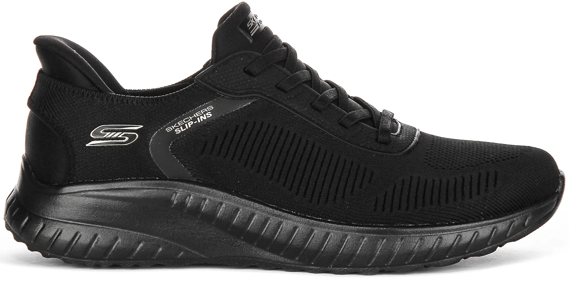 Skechers Bobs Sport Squad In Black For Women