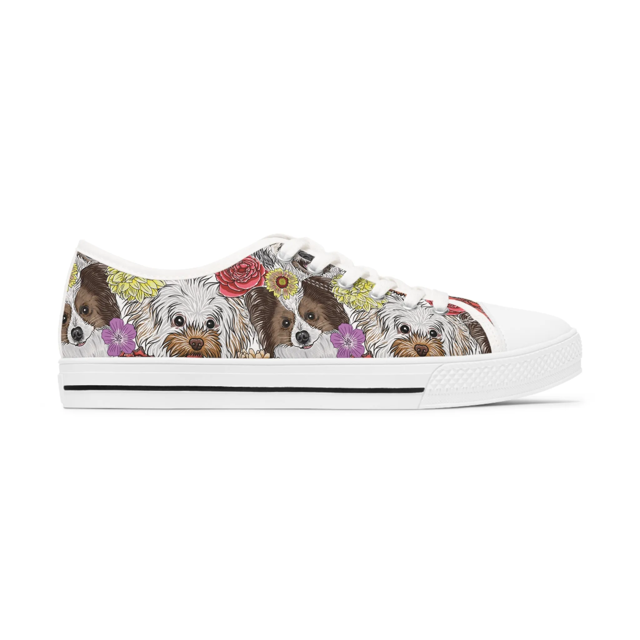 Sneakers - Low Top - Floral