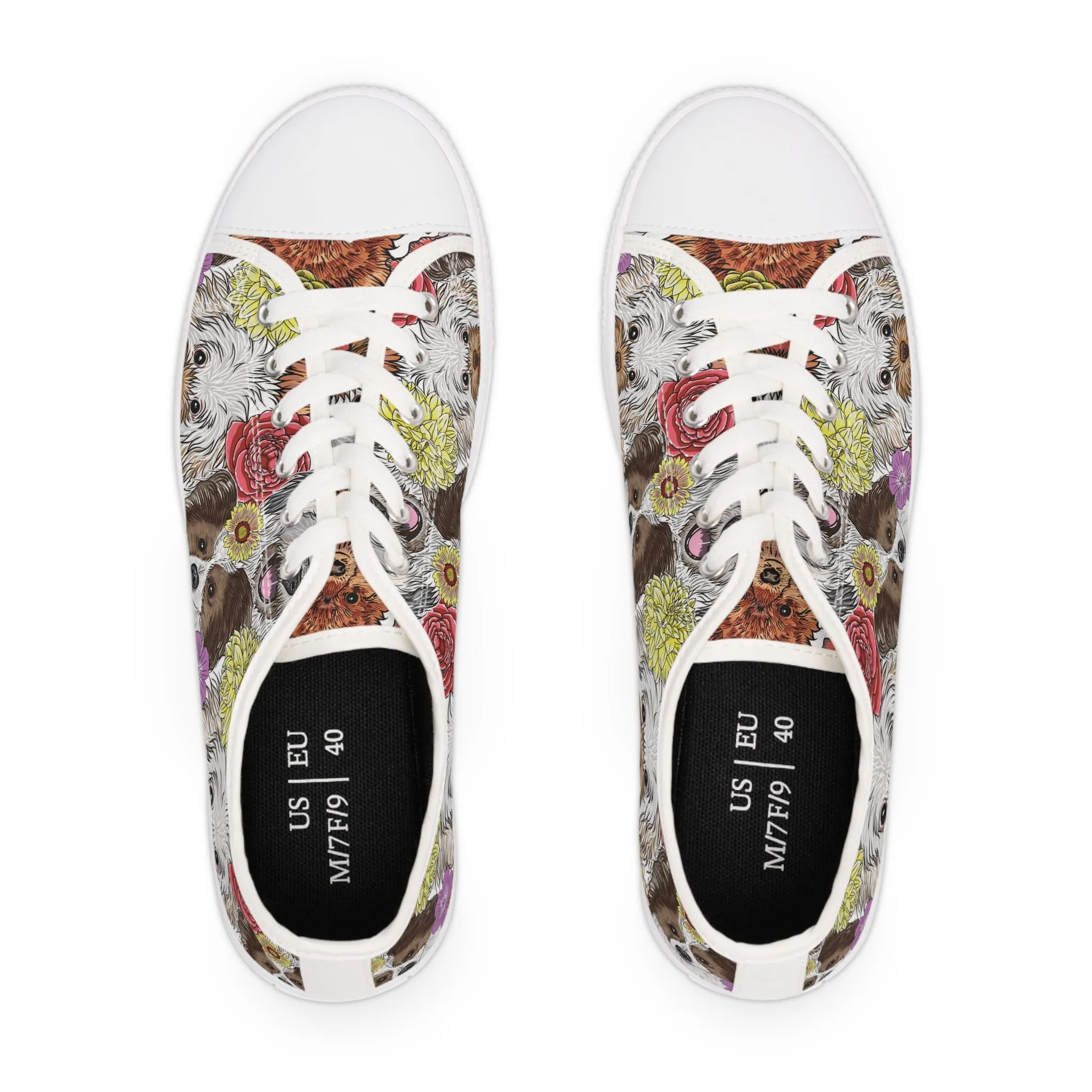 Sneakers - Low Top - Floral