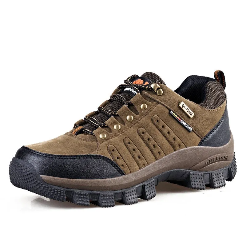 Sneakers Outdoor Men Shoes Waterproof Hiking Casual Shoes Comfortable Breathable Male Footwear Non-slip Size 36-47