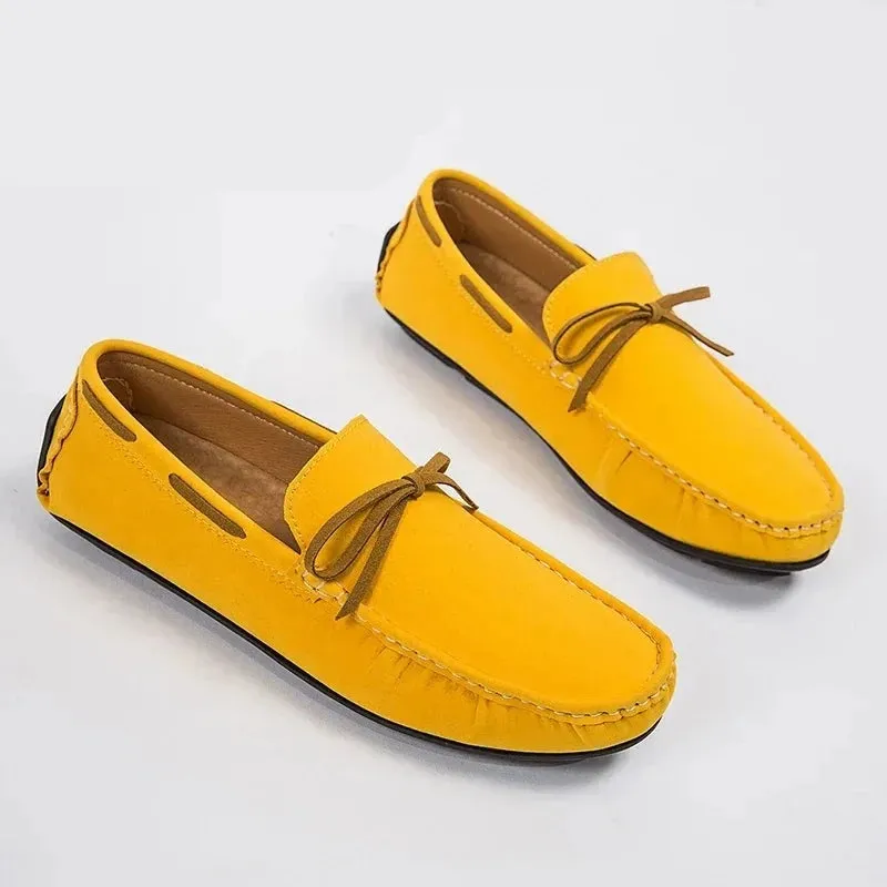 Spring Summer Hot Sell Moccasins Men High Quality Pu Leather Loafers Shoes Men Flats Lightweight Driving Shoes Size 35-48