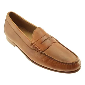 T.B. Phelps Ventura Tan Genuine Soft Calfskin Men’s Penny Loafer