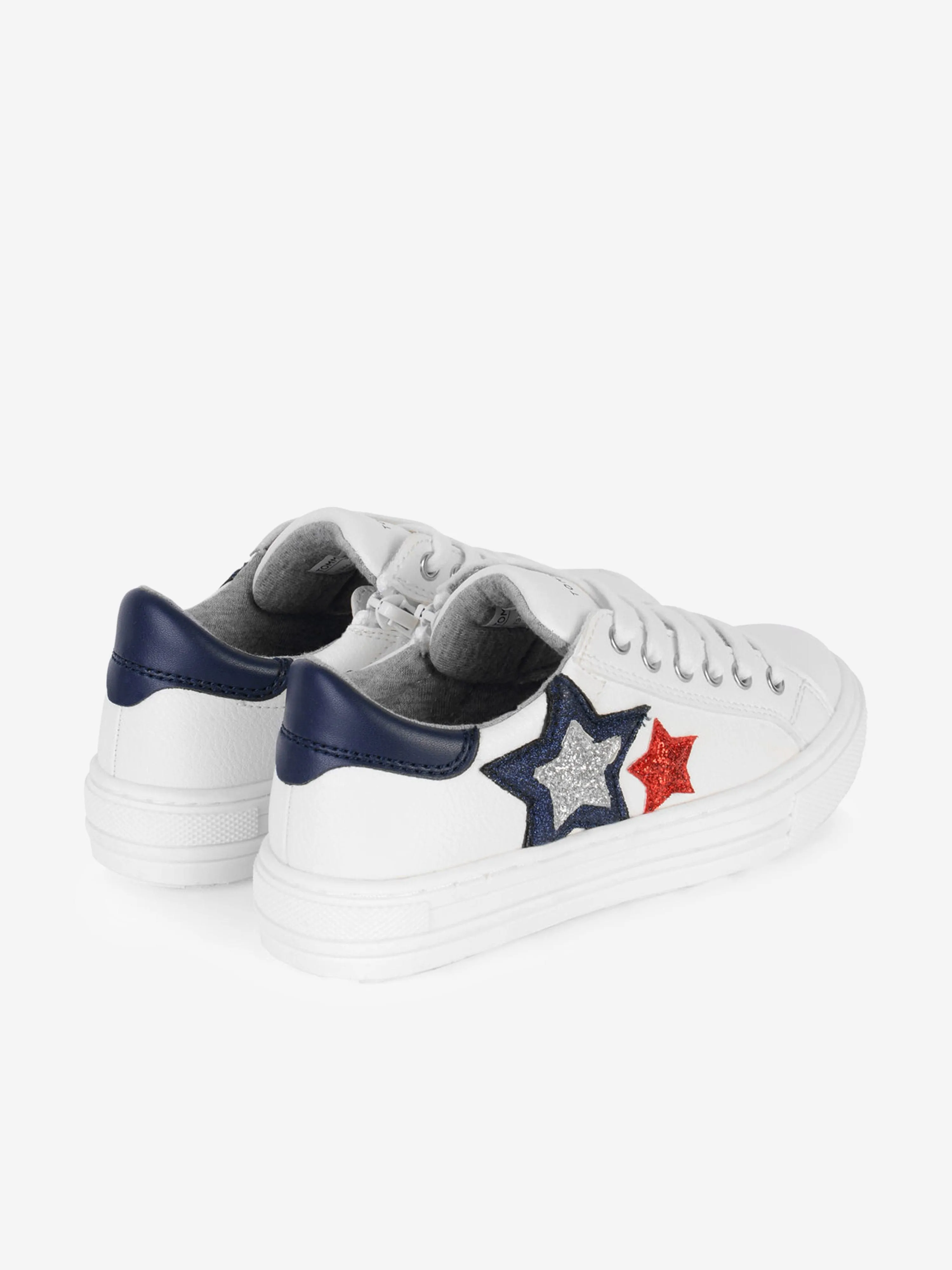 Tommy Hilfiger Girls Trainers - Blue & Red Star Trainers