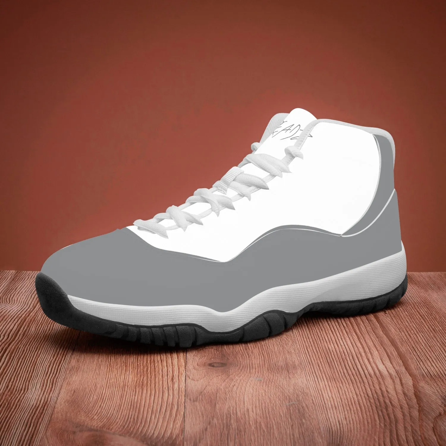 TREADZ Victory Grey Basketball Sneakers