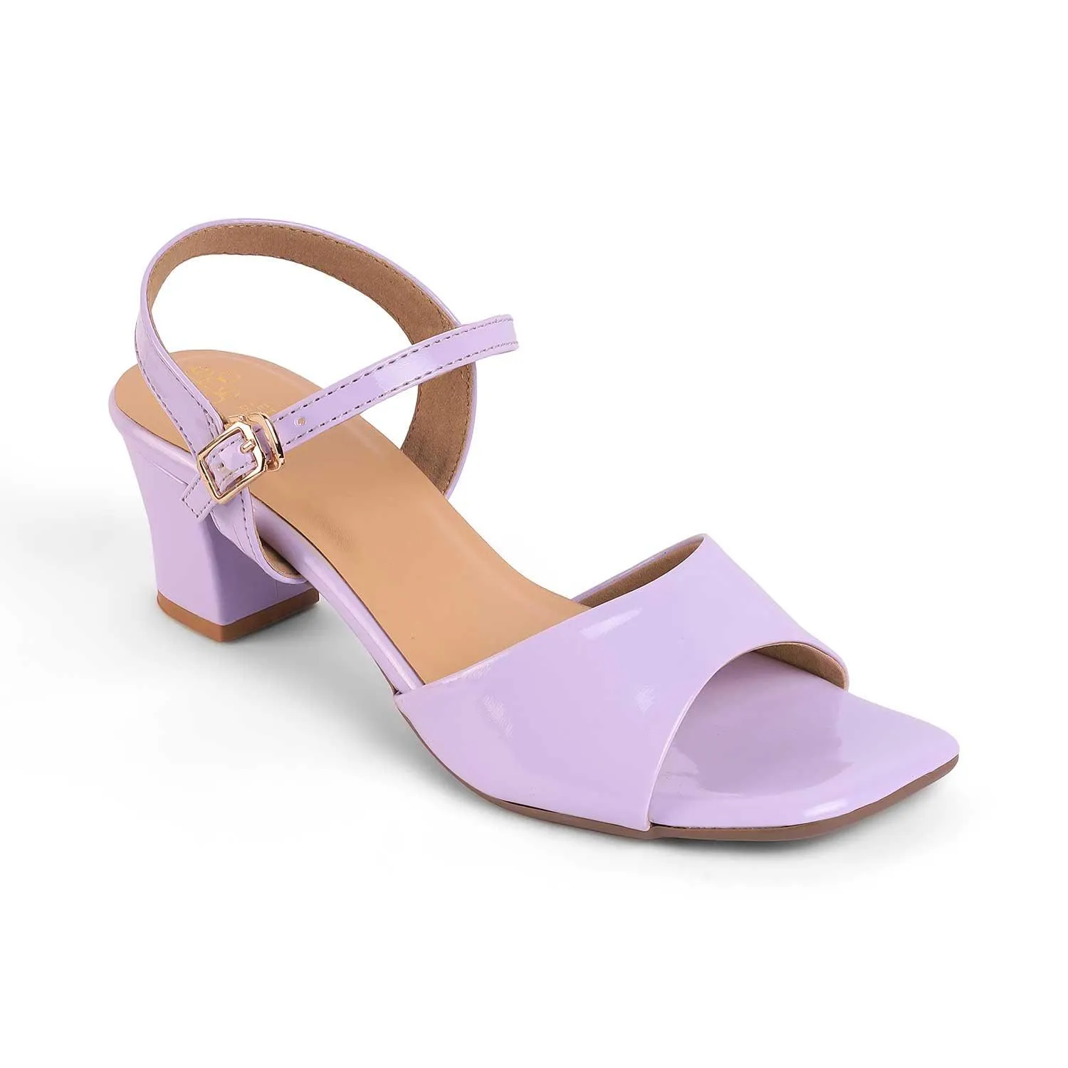 Tresmode Solor Lilac Women's Casual Block Heel Sandals