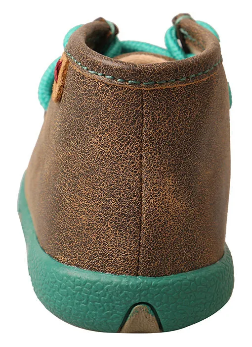 Twisted X Infant Chukka Driving Moc-Bomber/Turquoise