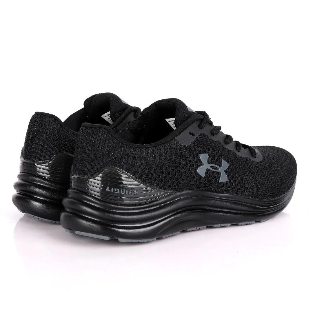 UA Charged Spark All Black Sneakers