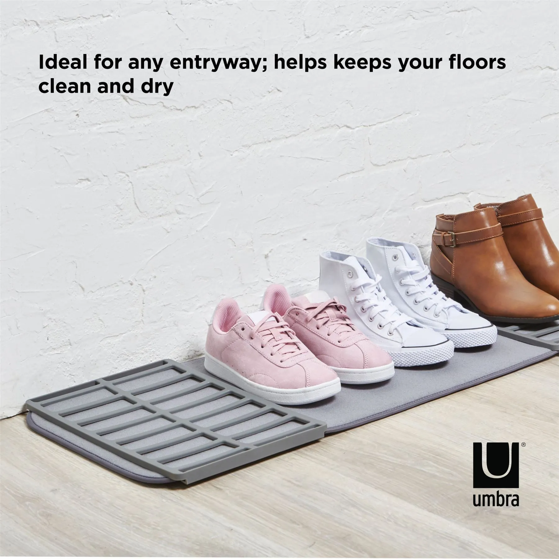 Umbra Shoe Dry Shoe Rack in Charcoal