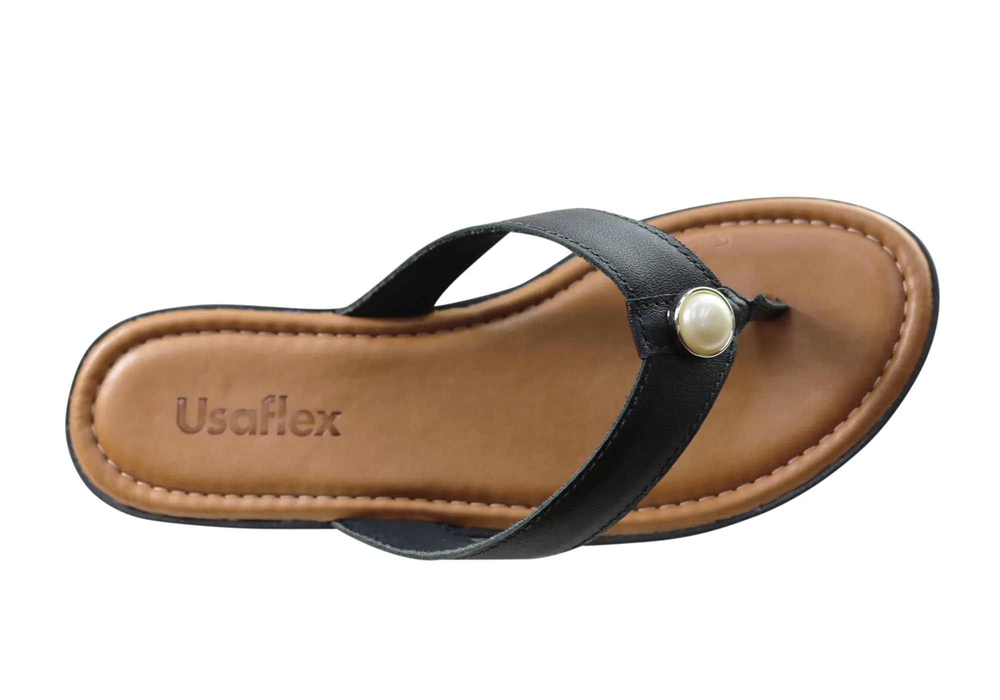 Usaflex Pyrmont Womens Comfortable Thongs Sandals Made In Brazil