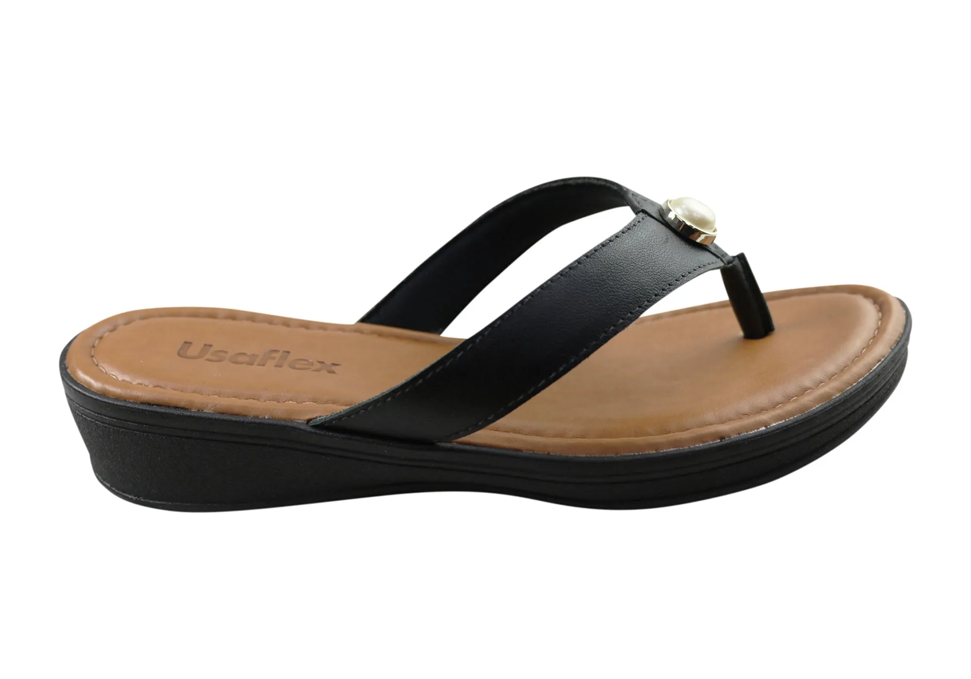 Usaflex Pyrmont Womens Comfortable Thongs Sandals Made In Brazil