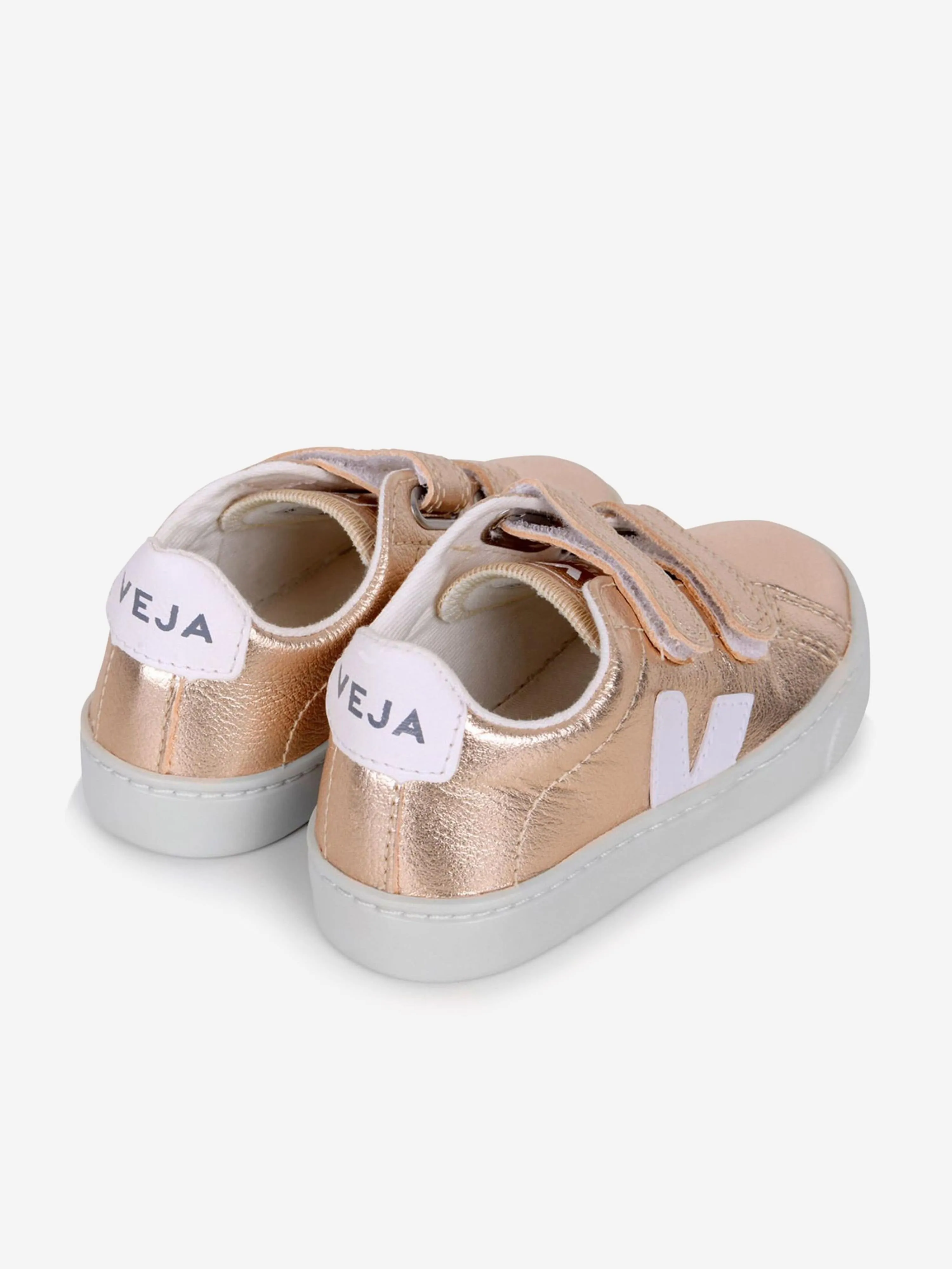 Veja Girls Chromefree Leather Esplar Trainers