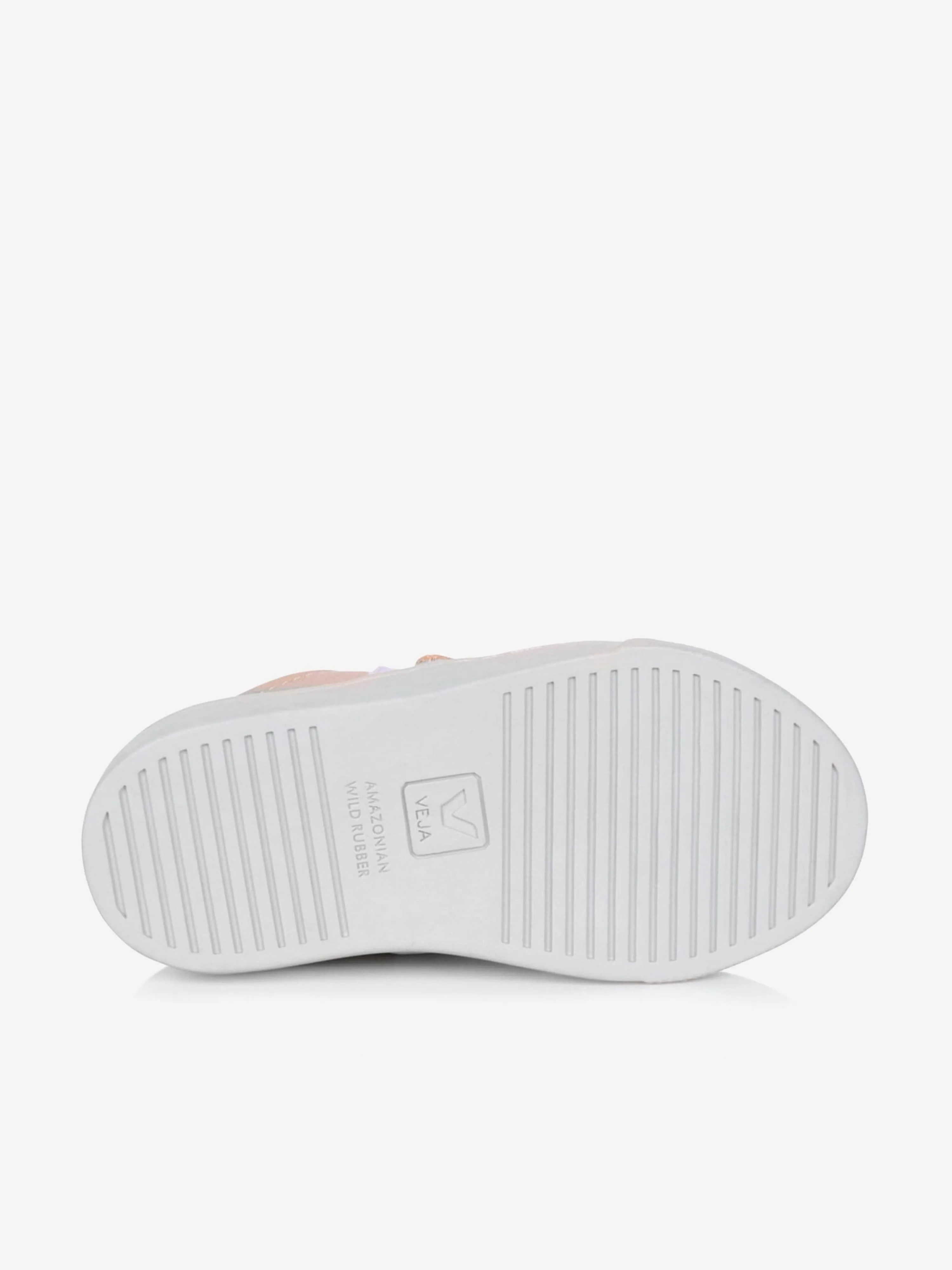 Veja Girls Chromefree Leather Esplar Trainers