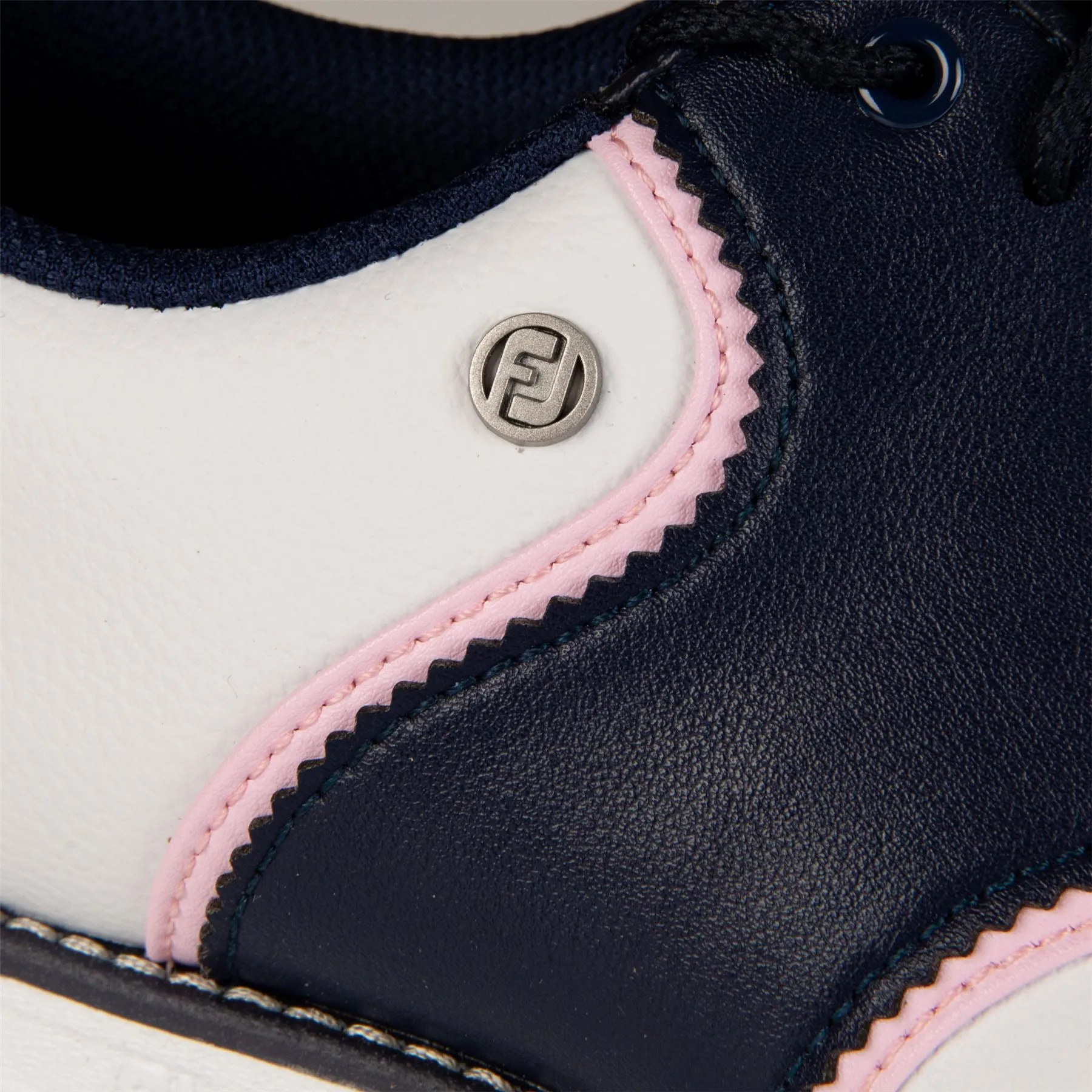 Womens Premiere BelAir Golf Shoes White/Navy/Pink - 2025