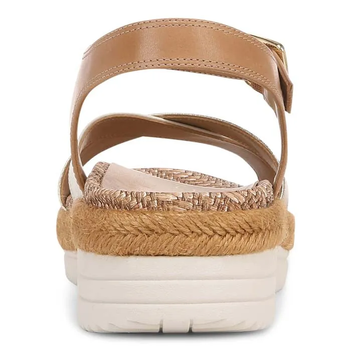 Womens Vionic Mar in Camel/Gold