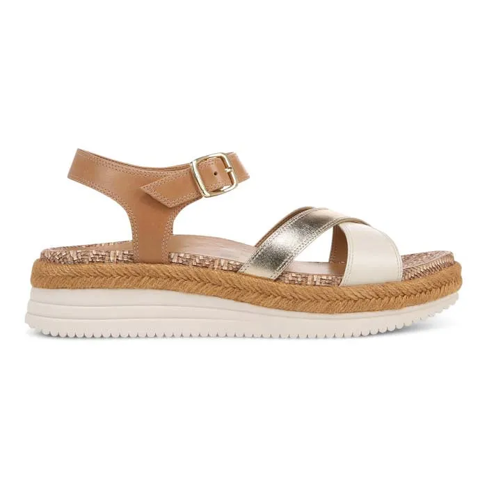 Womens Vionic Mar in Camel/Gold