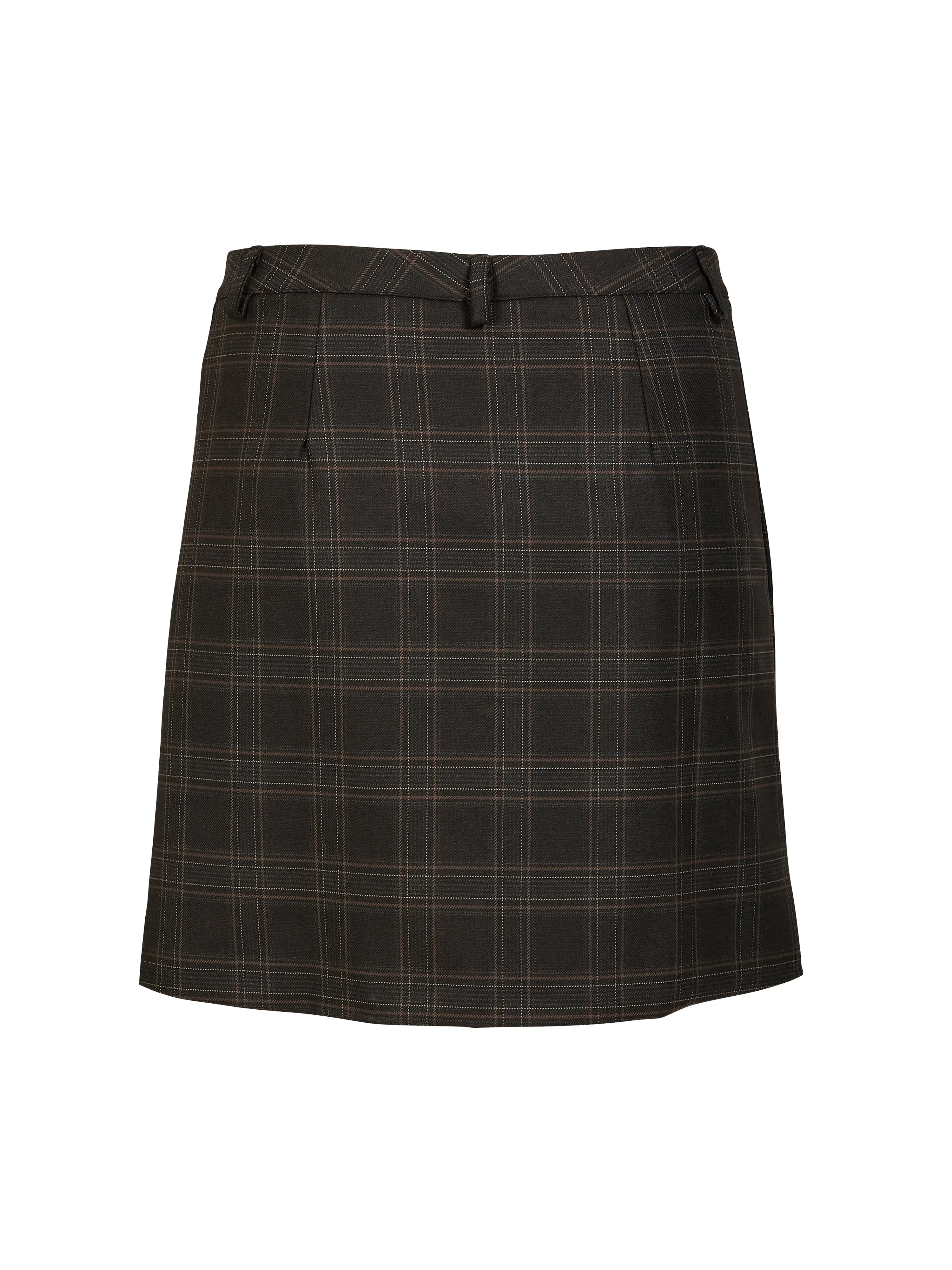 YENNA skirt - Dark Brown mix