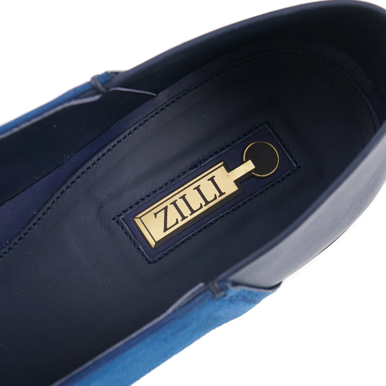 Zilli Nappa Suede and Calf Leather Loafers