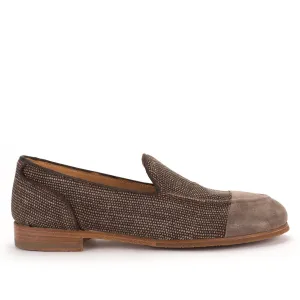 ZOE 56029<br>Melange linen loafers