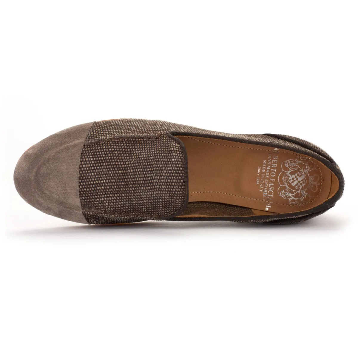 ZOE 56029<br>Melange linen loafers